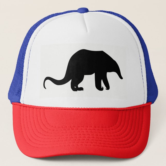 Anteater Silhouette Truckerkeps (Framsida)