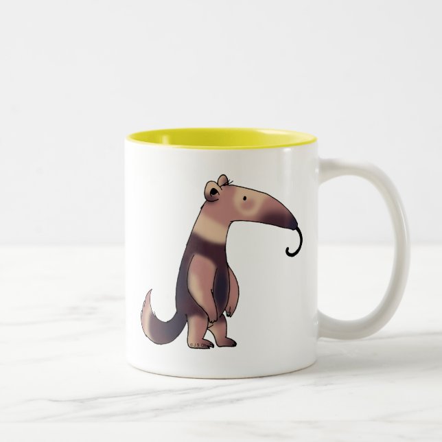 Anteater Två-Tonad Mugg (Höger)