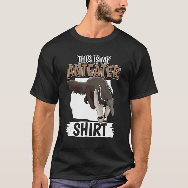 Anteaterna Bear det här är min Anteater T Shirt (Framsida)