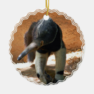 Anteaterprydnad Julgransprydnad Keramik