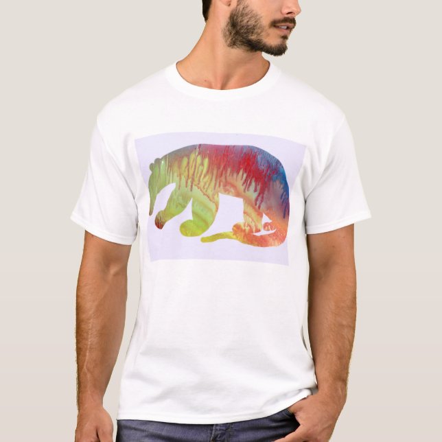 Anteatersilhouette T-shirt (Framsida)