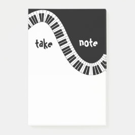 "Anteckna" Musical Post-it Notes Block