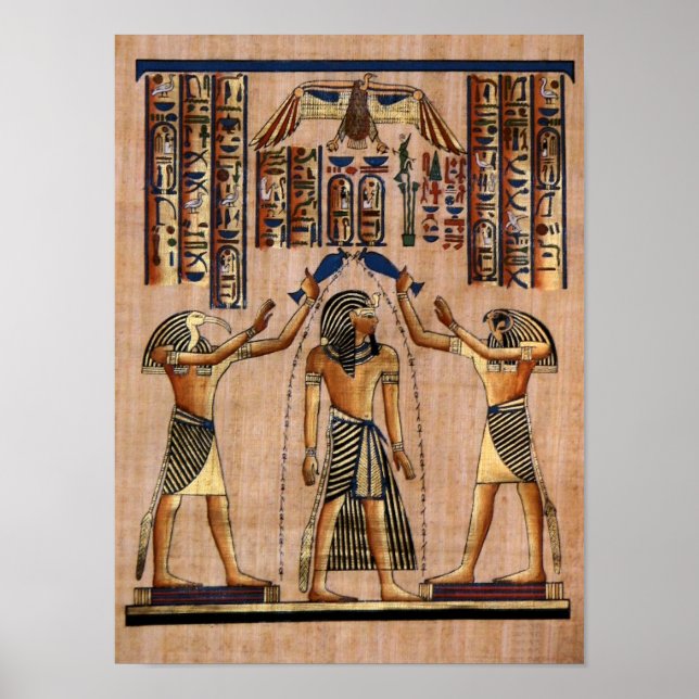 Anteckning av gudarna poster (Framsidan)