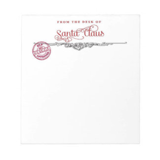 Anteckning från Santa Anteckningsblock