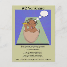 Anteckning nr 2 Sankhara - från beroende uppkomst Vykort
