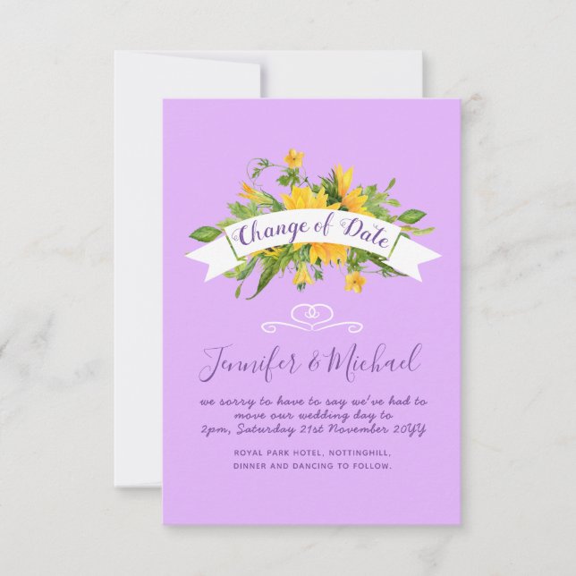 Anteckning om ändring av datumuppskjutningsplaner (Framsida)