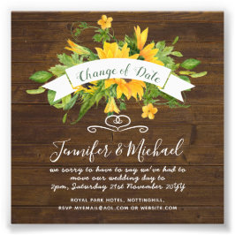 Anteckning om ändring av datumuppskjutningsplaner fototryck