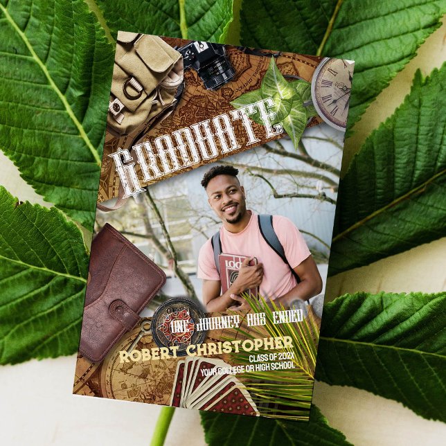 Anteckning om att anpassa Adventurer Studenten Inbjudningar (Skapare uppladdad)