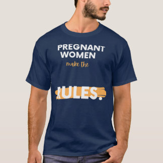 Anteckning om Gravid för utskrift överst i Fantast T Shirt