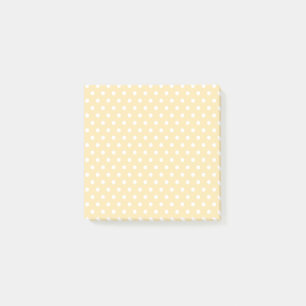 Anteckningar efter det att den lätta Orangen Polka Post-it Block