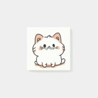 Anteckningar efter post-it block