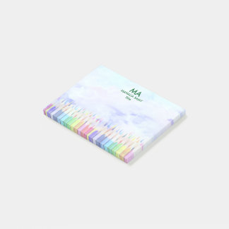 Anteckningar efter post-it block