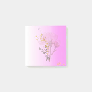 Anteckningar efter post-it block