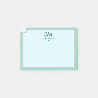 Anteckningar efter post-it block