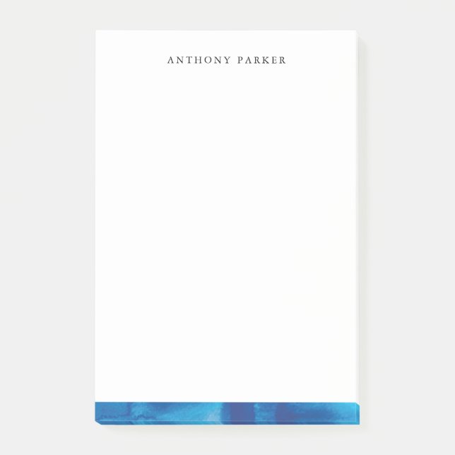 Anteckningar efter vattenfärgsvåginlägg post-it block (Framsida)