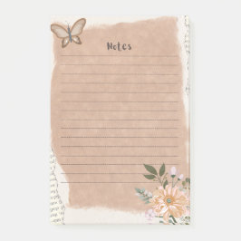 Anteckningar efter vintage post-it block