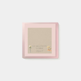 Anteckningar för glatta hörn post-it block