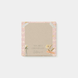 Anteckningar för glatta hörn post-it block