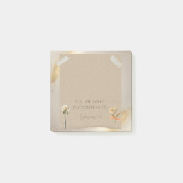 Anteckningar för glatta hörn post-it block