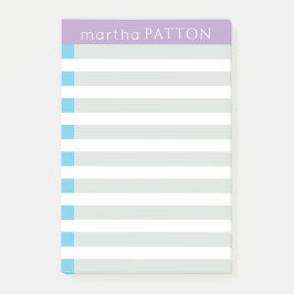 Anteckningar för Intel® med Taupe Rand Post-it Block