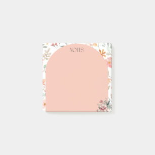 Anteckningar för Stollig Bloom Arch Notes Post-it Block