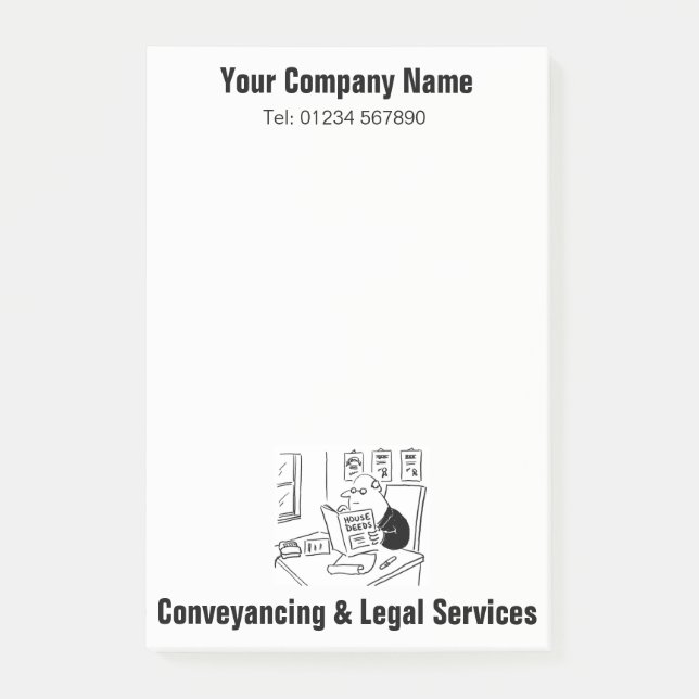 Anteckningar för Tecknad av konversationstjänster Post-it Block (Framsida)