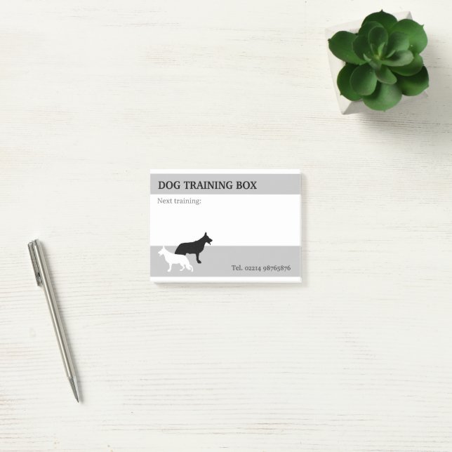 Anteckningar för vallhundar post-it block (Kontor)