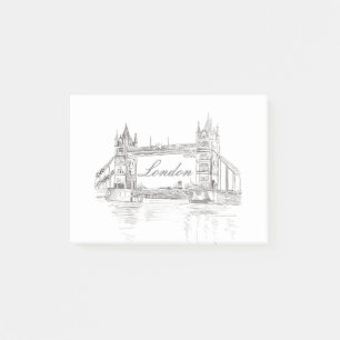 Anteckningar från London bridge Post-it Block