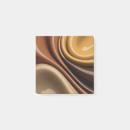 Anteckningar i snyggt grafik post-it block