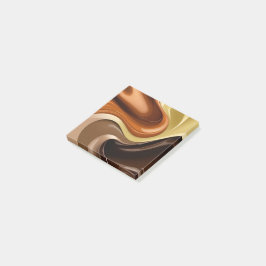 anteckningar i snyggt grafik post-it block