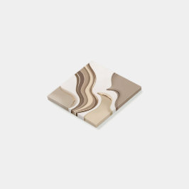 Anteckningar i snyggt grafik post-it block