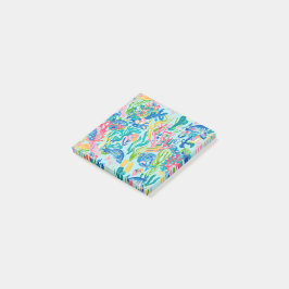 Anteckningar i stilfull grafik post-it block