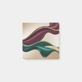 Anteckningar i stilfull grafisk design post-it block