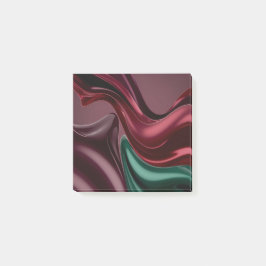 Anteckningar i stilfull grafisk design post-it block