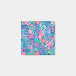 Anteckningar i stilfull grafisk form post-it block