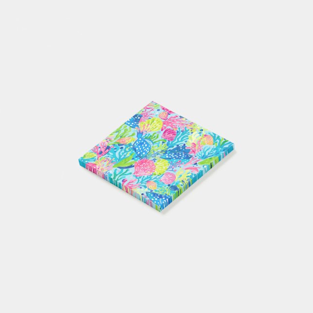 anteckningar i stilfull grafisk form post-it block (Vinklad)