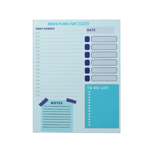 Anteckningar och listor över schemaläggningar för  anteckningsblock (Roterad)