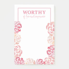 Anteckningar om inspirationskvinna efter IT® Post-it Block