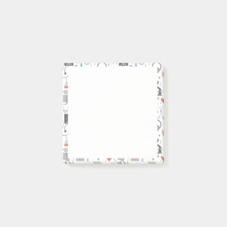 Anteckningar om medicinsk Fält Post-it Block