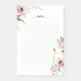 Anteckningar om modern minimal Elegant Post-it Block