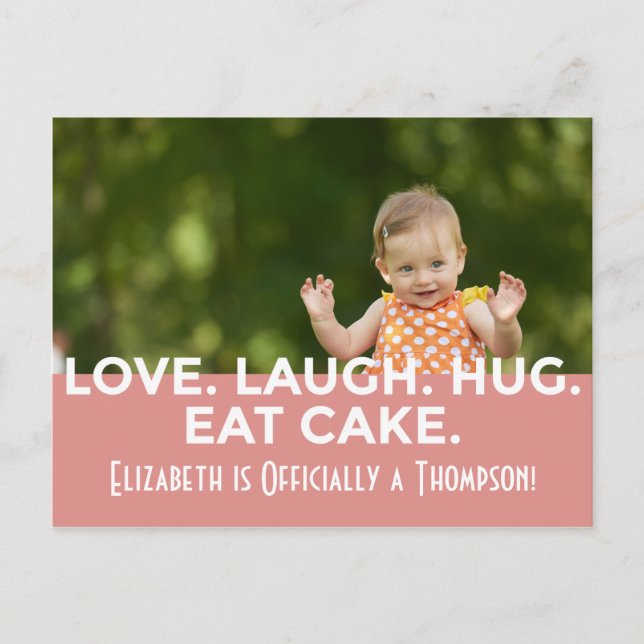 Anteckningar om rosa Bright Modern Rand Adoption (Framsida)