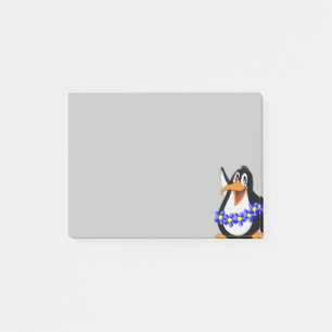 Anteckningar Post it-lappar, Sunflower Penguin Flo Post-it Block