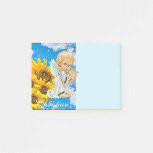 Anteckningar Post it Notes, Blommigten Solros Baby Post-it Block