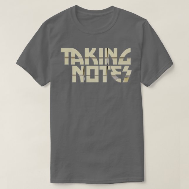 Anteckningar T Shirt (Design framsida)