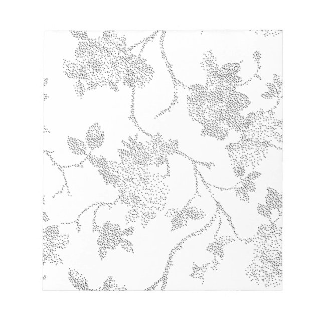 Anteckningsblock | Anpassade blommönster | 40 löst (Framsida)