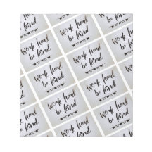 Anteckningsblock - arbeta hårt, var vänlig