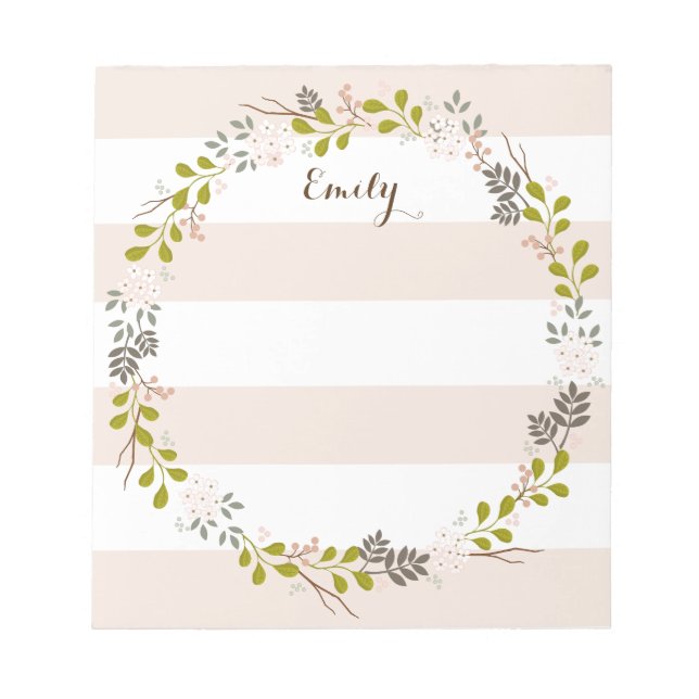 Anteckningsblock av Personligen för Blommigt av na (Framsida)