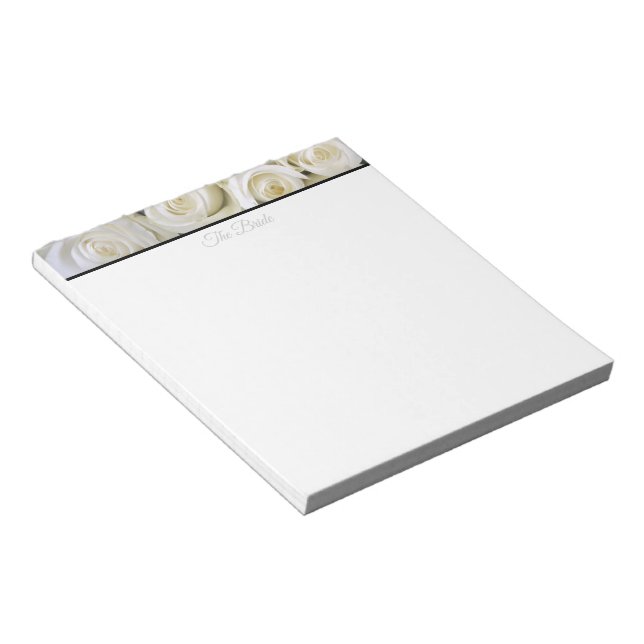 Anteckningsblock-Bride Anteckningsblock (Vinklad)