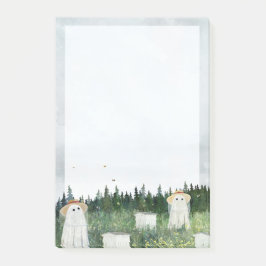 Anteckningsblock för biodling post-it block