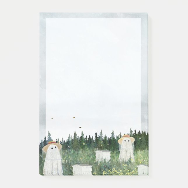 Anteckningsblock för biodling post-it block (Framsida)